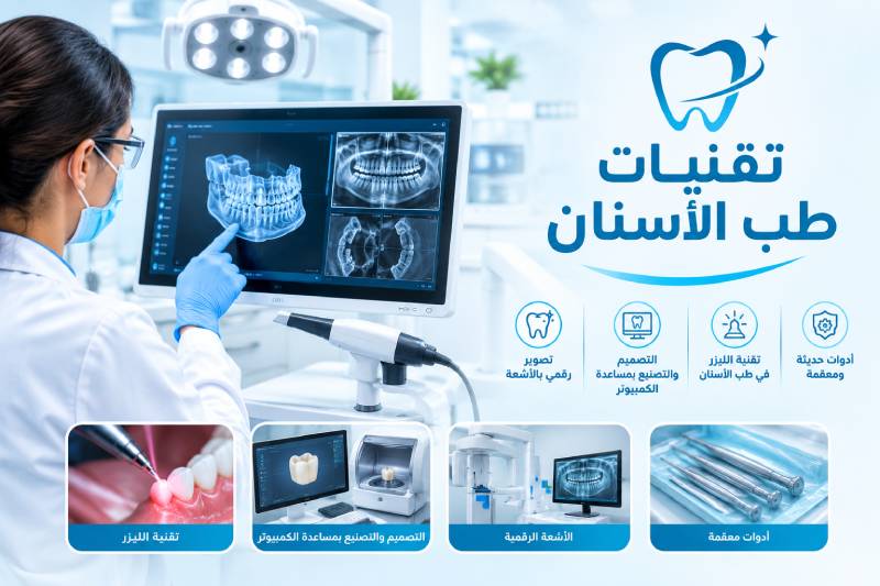 أدوات وتقنيات طب الأسنان